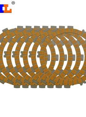 适配KTM300EXC KTM EXC250 SX380 360 XC300 摩擦片离合器片 木片