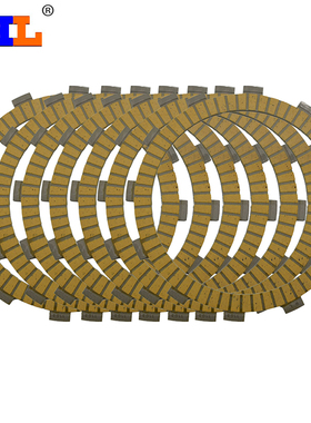 适配GPX400 ER-5/6F/6N ZZR/ZRX1200KLE250离合器片离合片 摩擦片