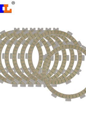 AHL适配川崎宝马250 ZX-10R/9R/6R Z750/1000 ZXR250/400离合器片