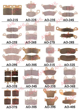 适配FA231/244/261/266/304/322/335/367/387/390烧结前后刹车片