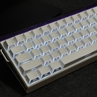 折影棱角透光键帽氛围感PBT适配磁轴机械轴客制化原厂适配多键位