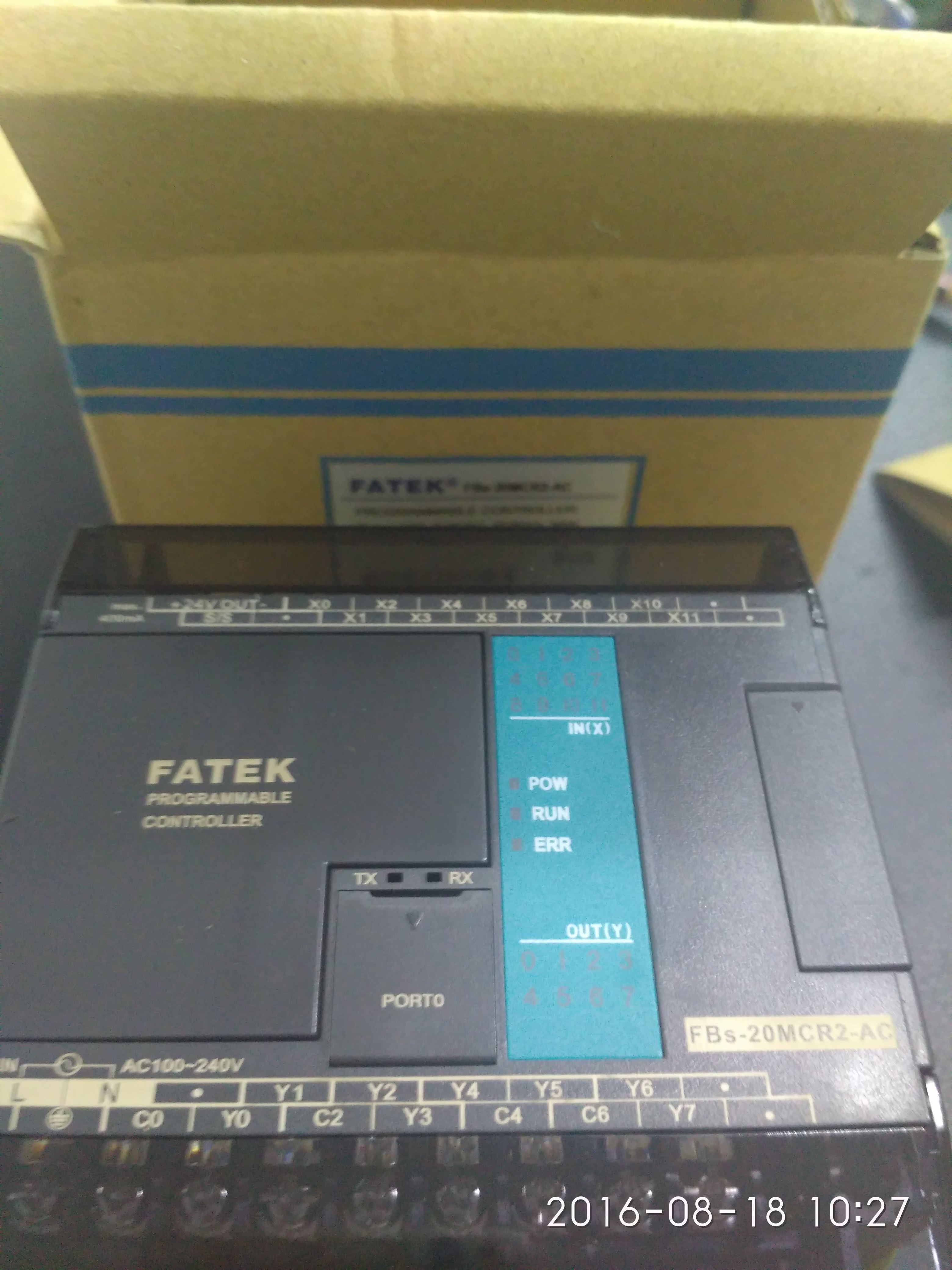 台湾永宏高功能主机模块 可编程PLC FBs-10MCT2-AC FBs-10MCR2-AC