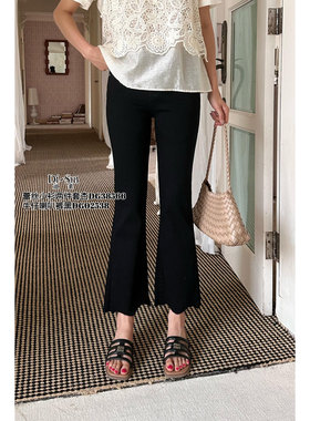 现货特价2025夏新款DI-SUI女装欧韩站02538牛仔喇叭裤