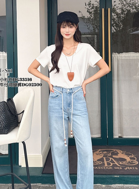 现货特价DI-SUI女装2025夏季33516韩版蕾丝拼小衫显瘦休闲风小众