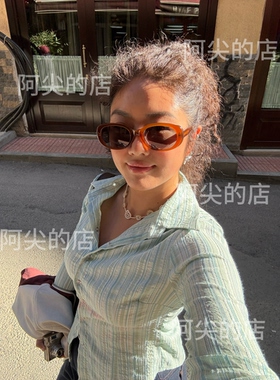 阿尖的店｜橘色墨镜