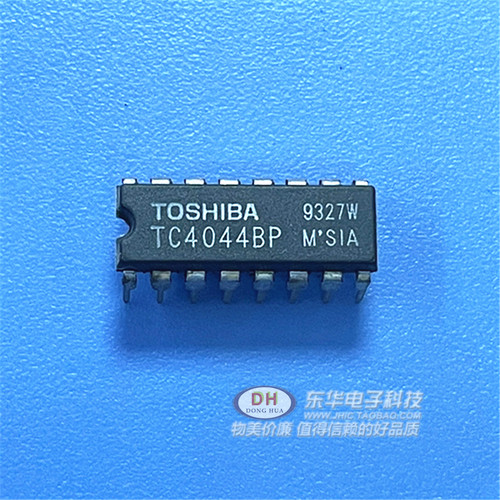 TC4044BP CD4044B HEF4044B DIP16四与非R/S锁存器原装进口现货