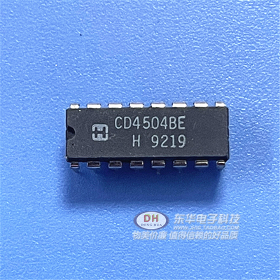 MC14504BCP CD4504BE DIP16原装进口现货CMOS六路电压电平转换器
