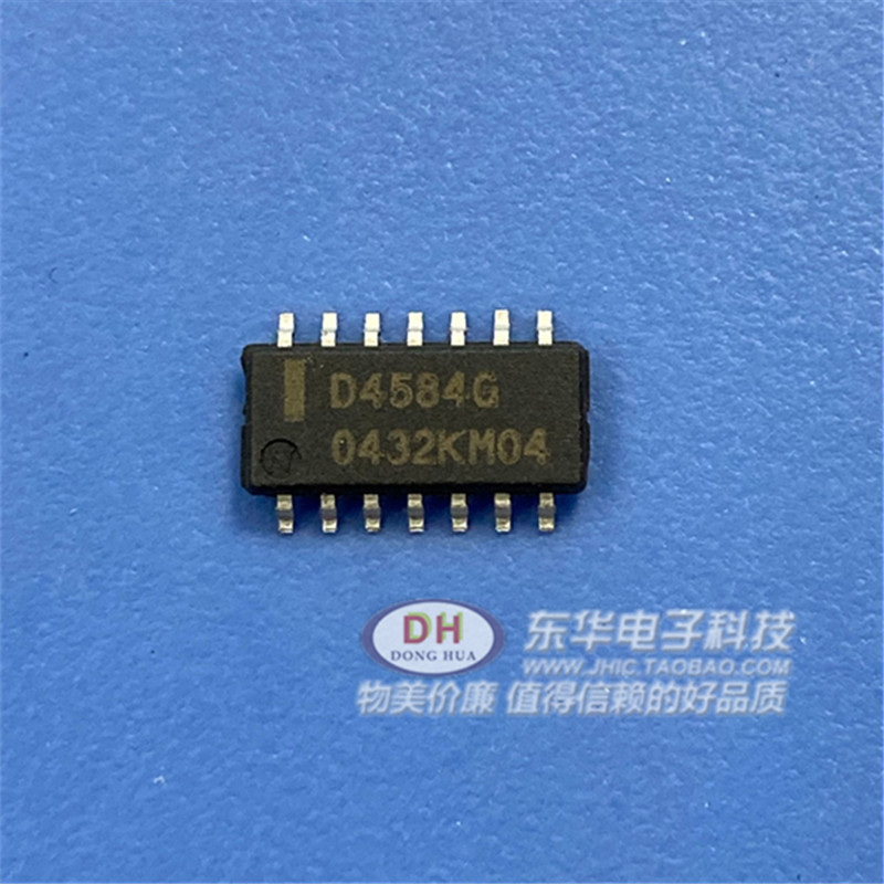 UPD4584G D4584G D4584G芯片MC14584 TC4584 贴片 SOP14原装正品