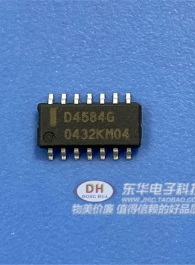 UPD4584G D4584G D4584G芯片MC14584 TC4584 贴片 SOP14原装正品
