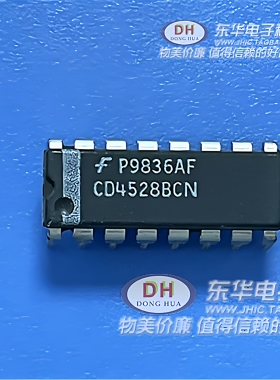 TC4528BP CD4528BE MC14528BCP 直插 DIP16 双单稳多谐振荡器