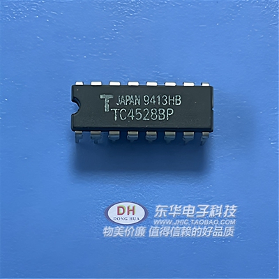TC4528BP CD4528BE MC14528BCP 直插 DIP16 双单稳多谐振荡器