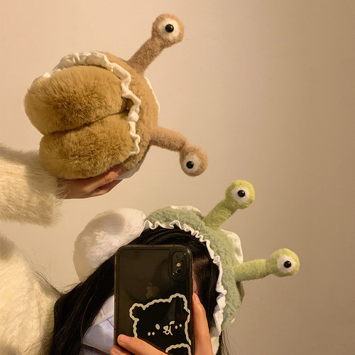 搞怪青蛙可折叠耳套女冬季可爱