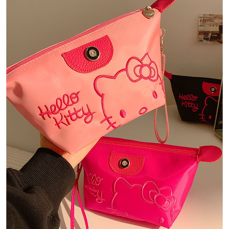 可爱helloKitty手拿化妆包女便携