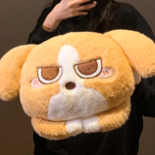 可爱小狗热水袋充电防爆暖水袋2025新款 暖手暖宝宝被窝专用 插手式