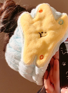 可爱洗脸束发带吸水防湿化妆敷面膜专用防滑宽边头箍发箍2025新款