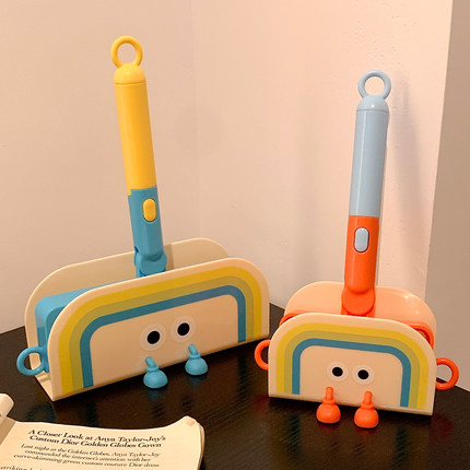 多巴胺可爱粘毛器家用衣物除尘滚可撕替换纸滚筒强力去毛除毛神器