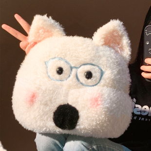 可爱小狗热水袋2025新款 女生热敷暖手宝暖宝宝 充电防爆暖水袋冬季