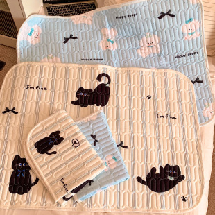 可爱姨妈垫生理期床垫四季 通用可水洗床上纯棉防滑防漏垫学生宿舍