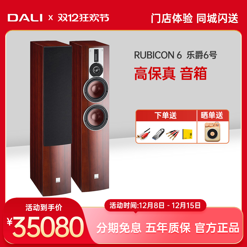 DALI/达尼 RUBICON 6达尼乐爵6号落地HIFI高保真发烧音箱