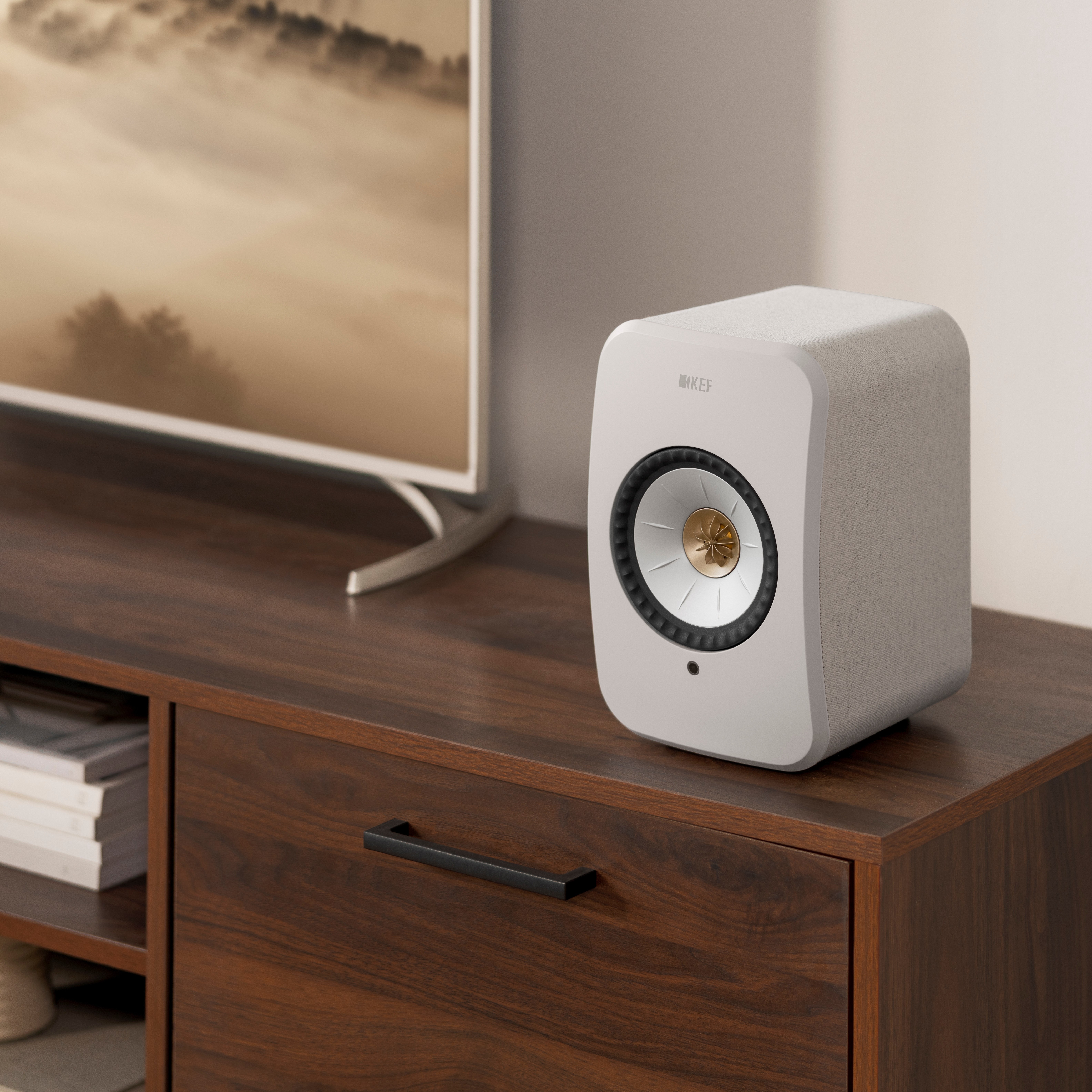 KEF LSX II有源蓝牙音箱无线hifi发烧级桌面音响电脑音响家用智能