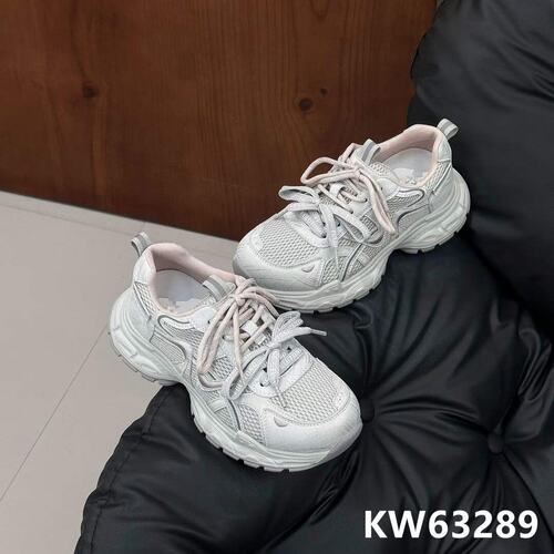 KFT脚王厚底小白鞋女2026年新秋季百搭运动ins老爹鞋休闲透气网鞋
