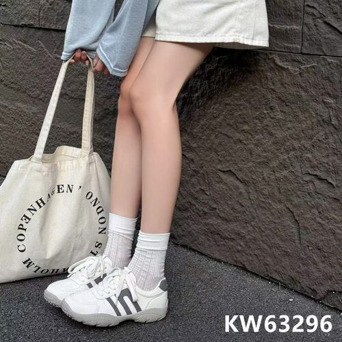 KFT脚王秋新款阿甘鞋女平底运动休闲小白板鞋德训鞋小白鞋跑步鞋