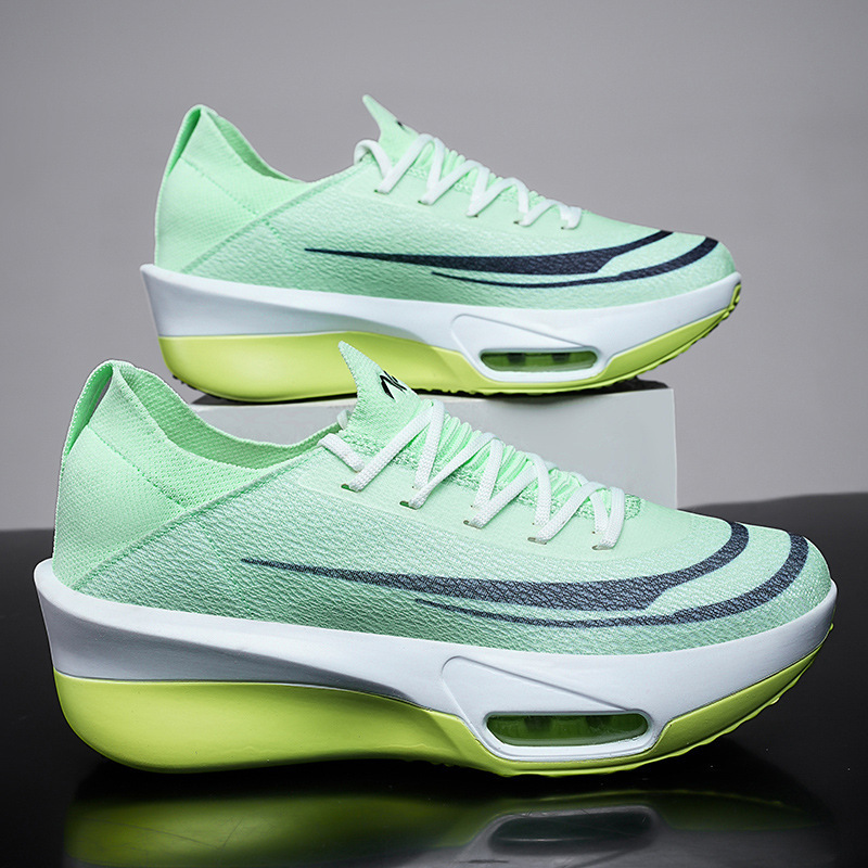 代发跨境2025春季新款气垫休闲运动鞋男士透气轻便初中学生跑步鞋