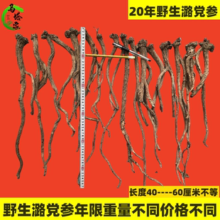 平顺正宗野生潞党参山西潞党参上党人参上党潞党参山西党参中药材
