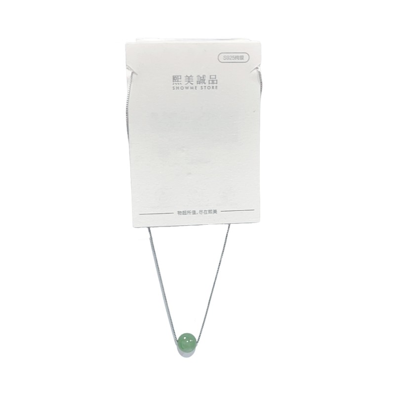 熙美诚品s925纯银可爱少女风项链女简约设计感小众礼物冷淡风锁骨