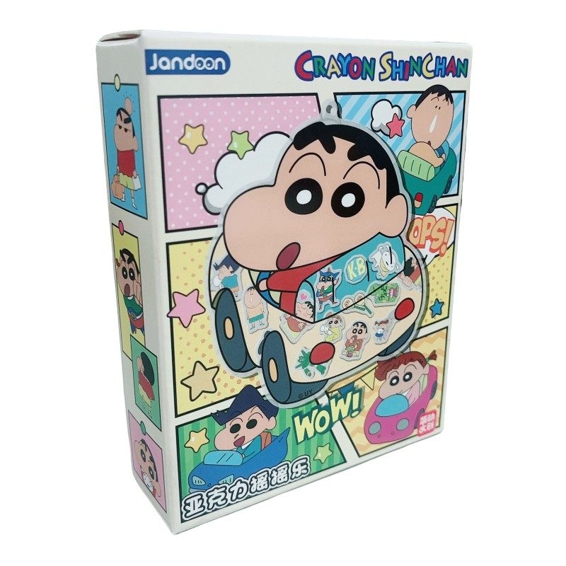 熙美诚品亚克力摇摇乐-蜡笔小新车车1盒