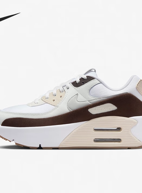 NIKE/耐克女鞋AIR MAX 90 新款厚底增高缓震运动跑步鞋FD4328-102