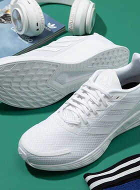 adidas/阿迪达斯男鞋百搭新款透气网面休闲运动跑步鞋FW7391