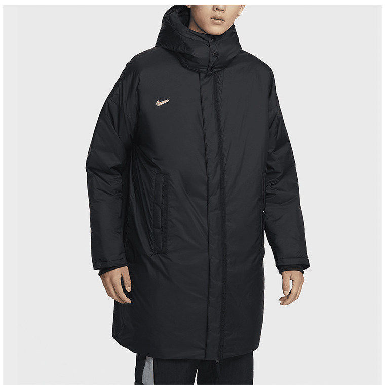 耐克/Nike Therma-FIT 男子拒水足球连帽中长棉服外套 FZ0530-010