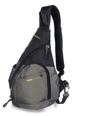 2025新款男胸包多功能大容量休闲单肩斜挎包大号旅行牛津布潮背包