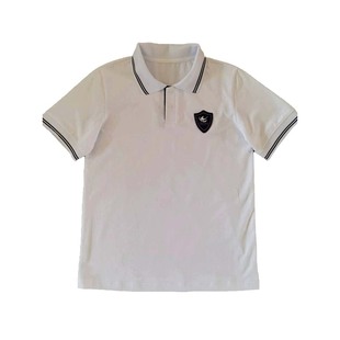 北京白家庄小学校服同款白色polo衫小学中学校服同款来图定制