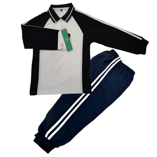 顺德小学生高档新校服长裤秋衣开学短袖织品之森冬装套装加绒外套