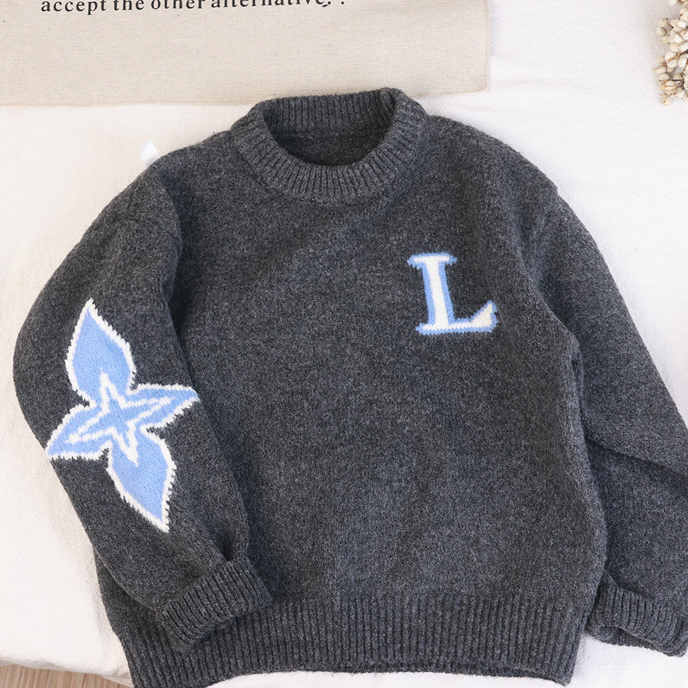 儿童冬季厚款毛衣男女童加厚提花针织衫中小童套头保暖打底衫洋气,童装/婴儿装/亲子装,毛衣/针织衫,淘宝优惠券,粉丝福利购,淘宝优惠卷