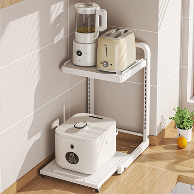 日本进口电饭煲置物架厨房多功能