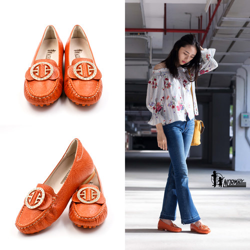 诺曼地马蹄豆豆增高鞋