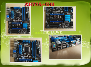 Z77A G43 G45 GD55 机主板 一年包换MSI 1155台式 微星ZH77A