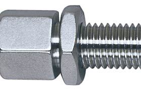 1/16单卡套转1/8单卡套穿板接头-分析仪器用-SUS316L