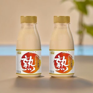 新希望琴牌熟酸奶235g10瓶装炭烧味低温营养早餐风味发酵乳