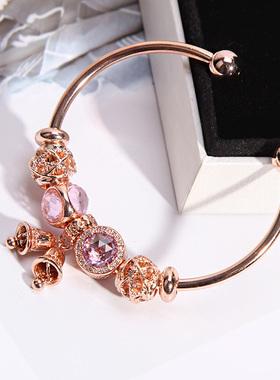 潘家风格开口女风铃手链