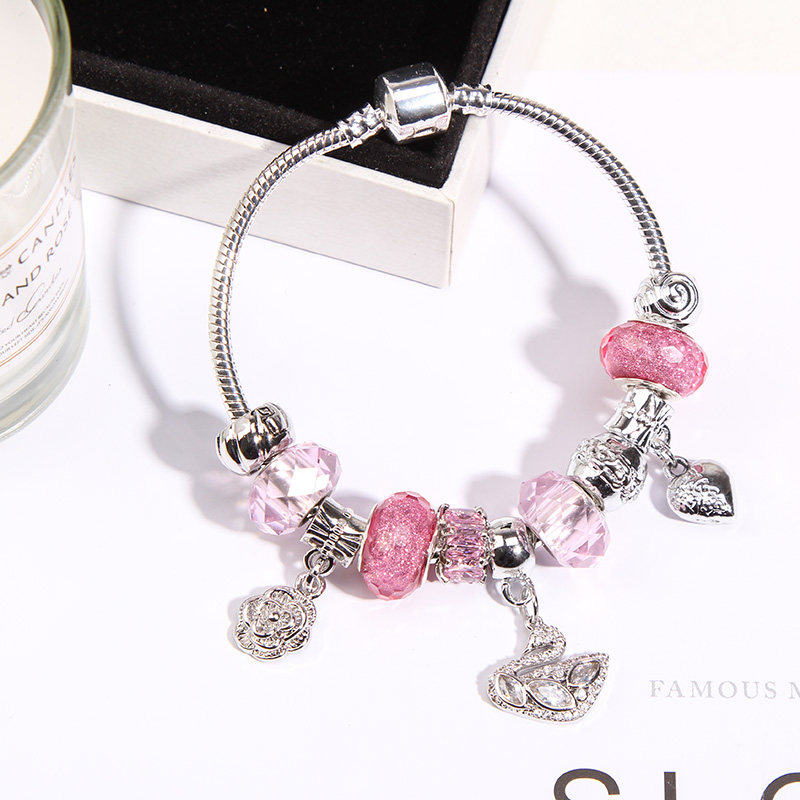 diy潘家风格吊坠森系学生手链