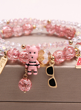 小众韩版眼镜多元素ins学生手串