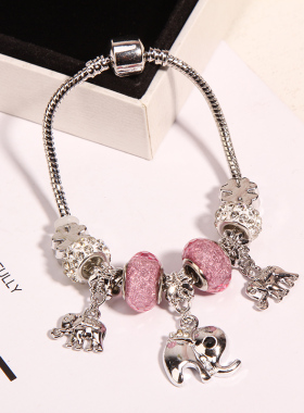 少女心潘家风格琉璃韩版森系手链