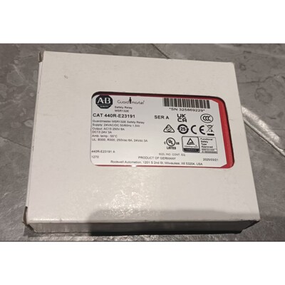 AB罗克韦尔440R-E23191安全继电器拍前议价