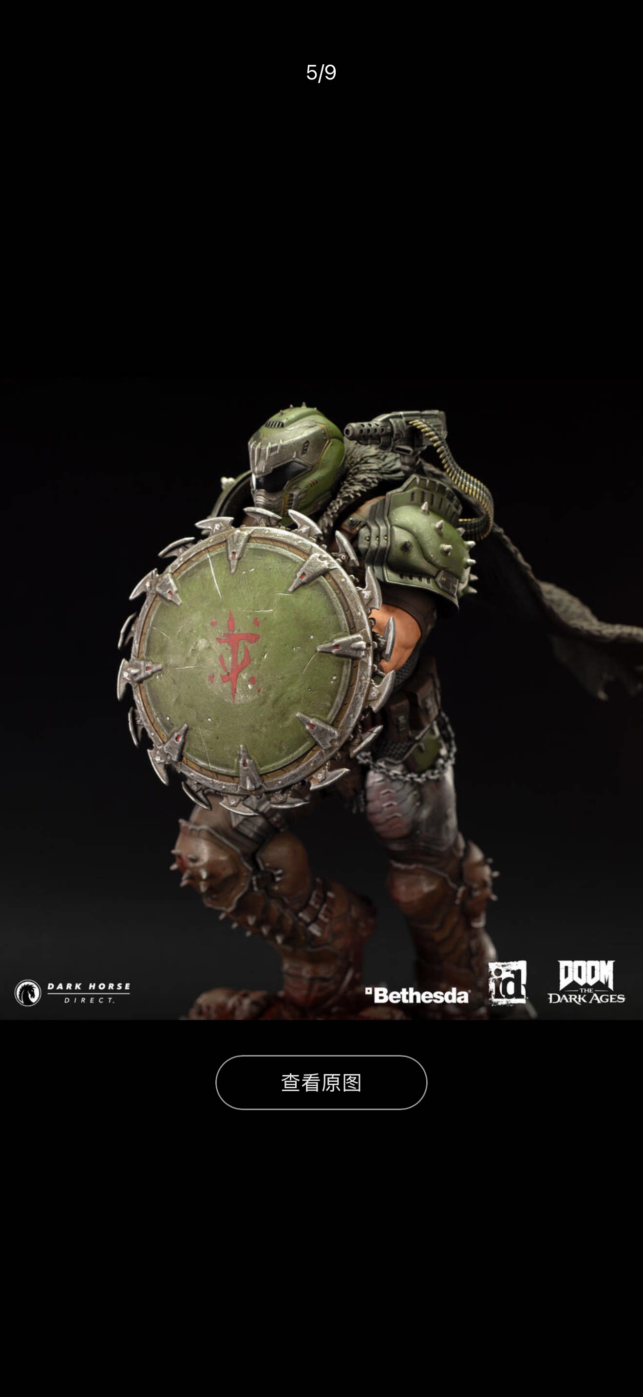 Doom毁灭战士黑暗纪元雕像正可动人偶/兵人/雕像