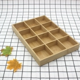 Бамбуковая и деревянная тарелка творческий горячий горшок ресторан Dugeon Special Sware Sware с овощным блюдом с твердым деревом на краске бамбуко