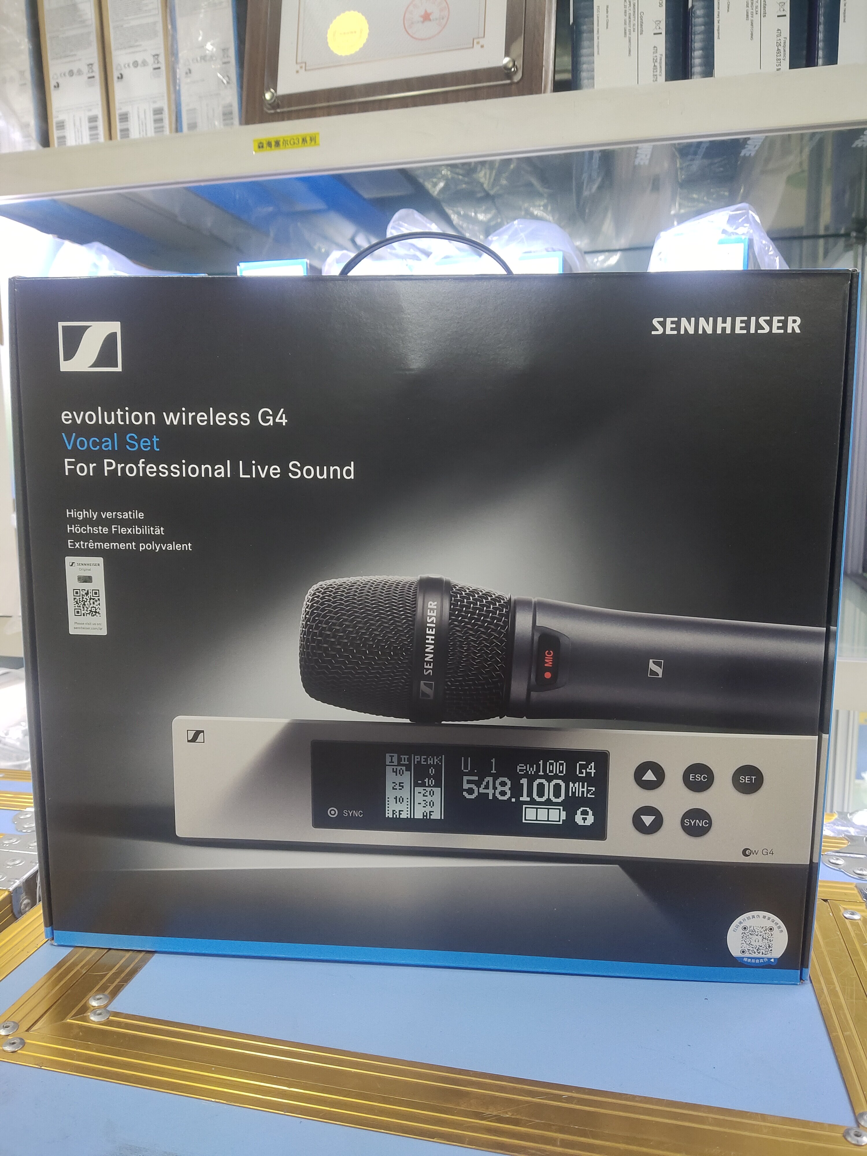 sennheiser/森海塞尔ew100g4-835-s 845/865/935/945无线手持话筒